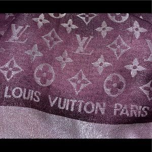 Louis Vuitton Monogram Shine Shawl